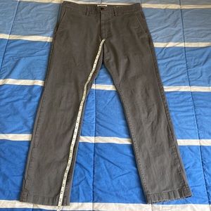 Goodfellow & Co Mens Slim Hennepin Chino 32x30 - Dark Gray